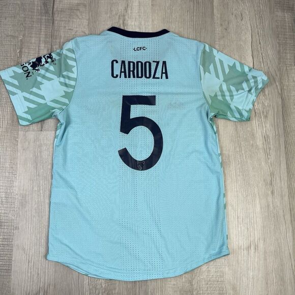 Leicester City Adidas 21/22 Away Football Shirt Soccer Jersey #5 Cardoza Small Q - Picture 11 of 11